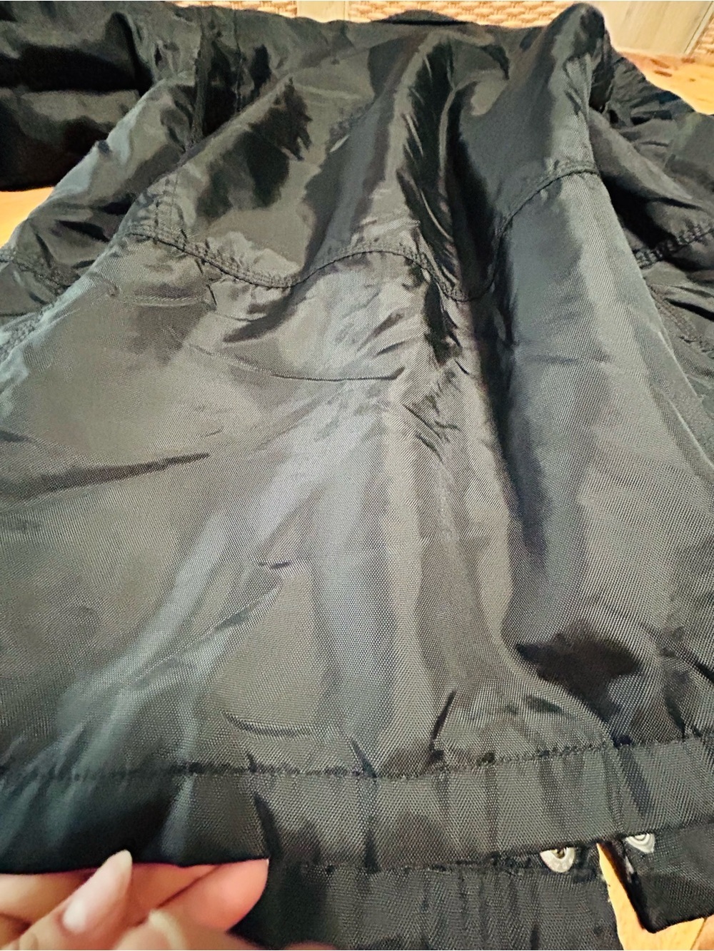 Vintage Structure Black Men's Military Field Jacket with Multiple Zipper Pockets - Picture 10 of 12
